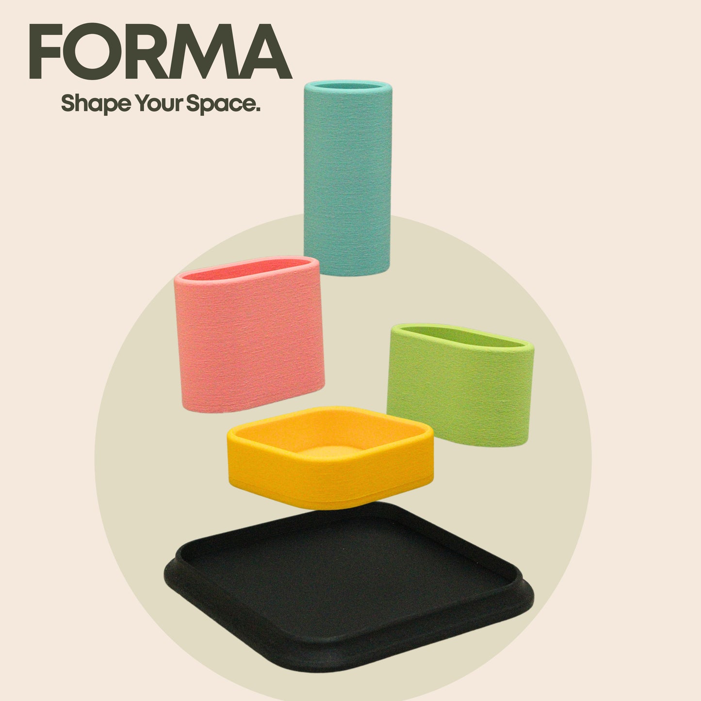 FORMA — Modular Desk Organizer