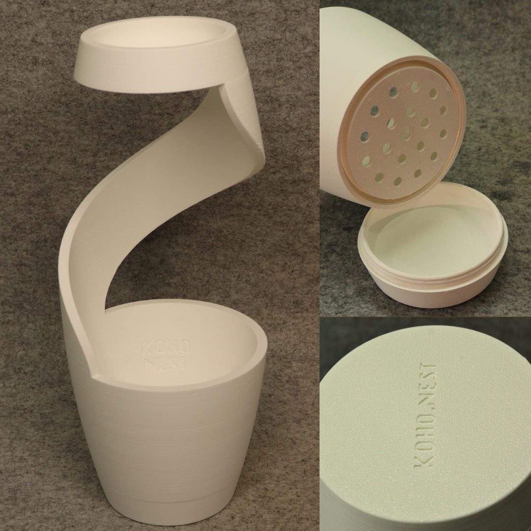VARSA – Sculptural Rainflow Desk Planter