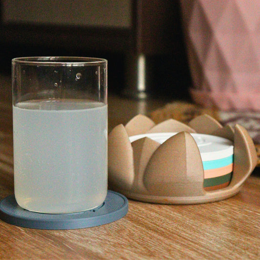 TATVA – Sculptural Element Coasters (Set of 6)