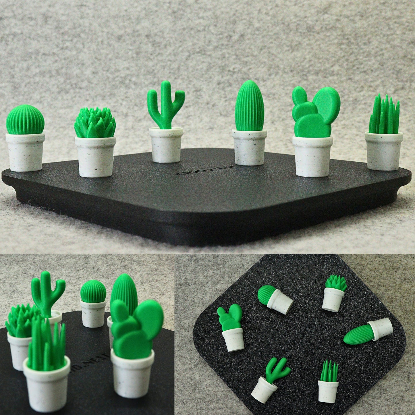THORNLETS – Cactus Fridge Magnets (Set of 6)