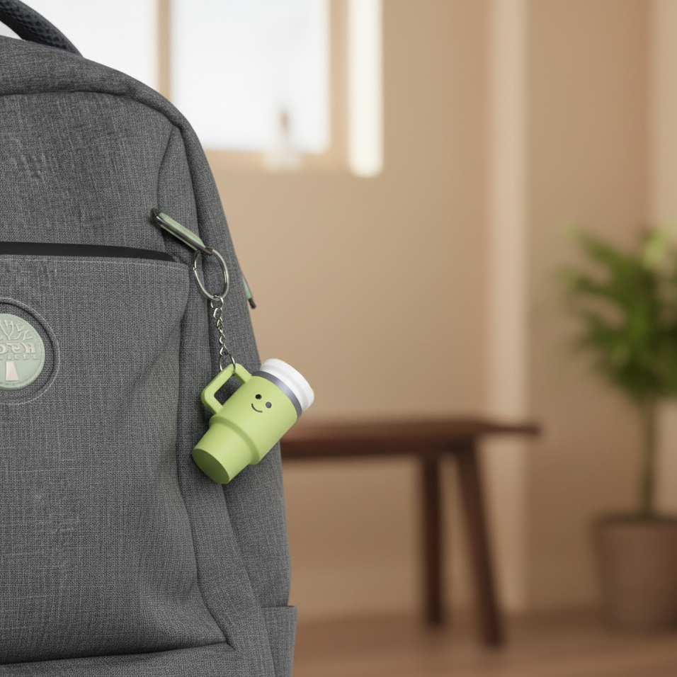 SipPop – Tumbler Fidget Keyring