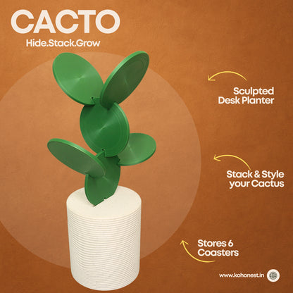 CACTO – Cactus Coaster Planter