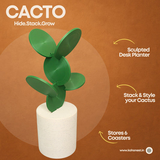 CACTO – Cactus Coaster Planter