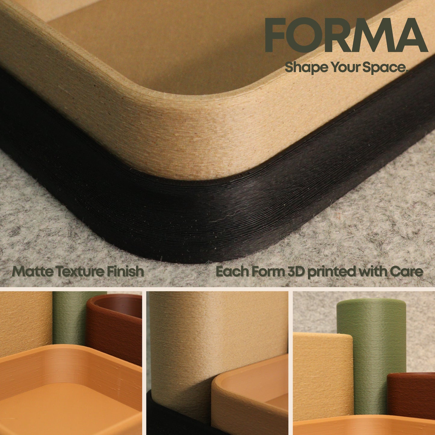 FORMA — Modular Desk Organizer