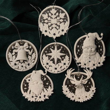 FROYA – Nordic Christmas Ornaments (Set of 6)