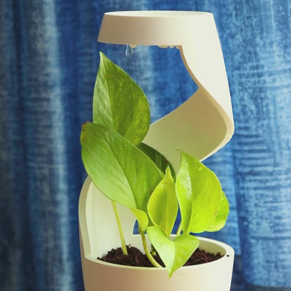 VARSA – Sculptural Rainflow Desk Planter