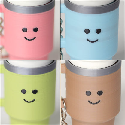 SipPop – Tumbler Fidget Keyring